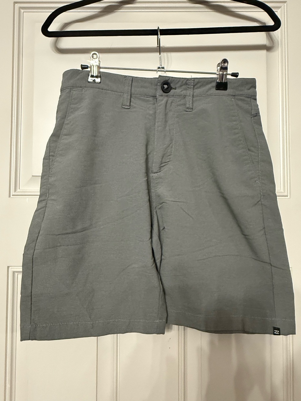 Billabong Men's Light Gray Flat Front Shorts